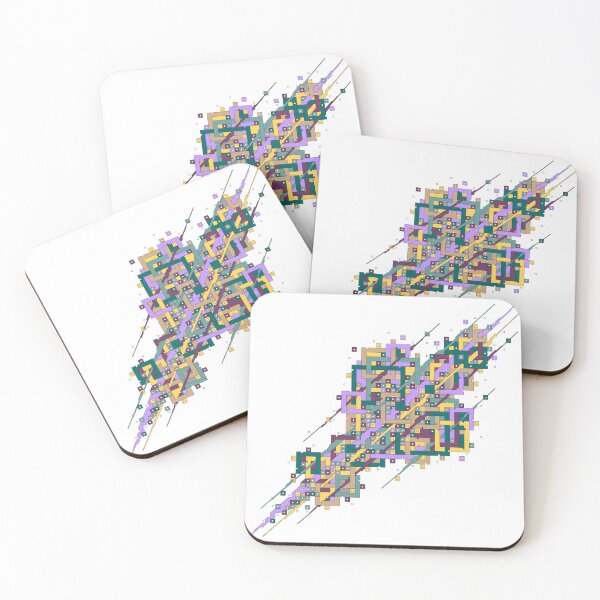 Item preview, Abstract geometric colorful vector pattern designed and sold by Familyshmot.
