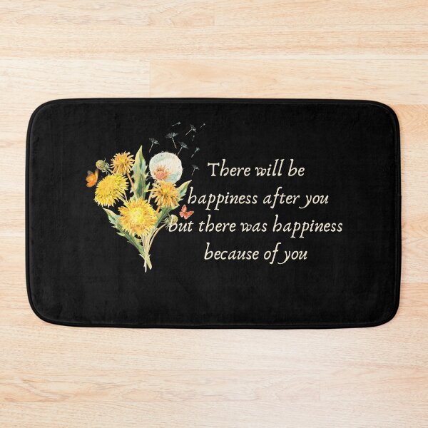 Item preview, Happiness after you | black and yellow designed and sold by BloompodDesigns.