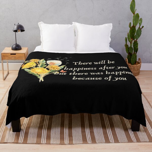 Item preview, Happiness after you | black and yellow designed and sold by BloompodDesigns.