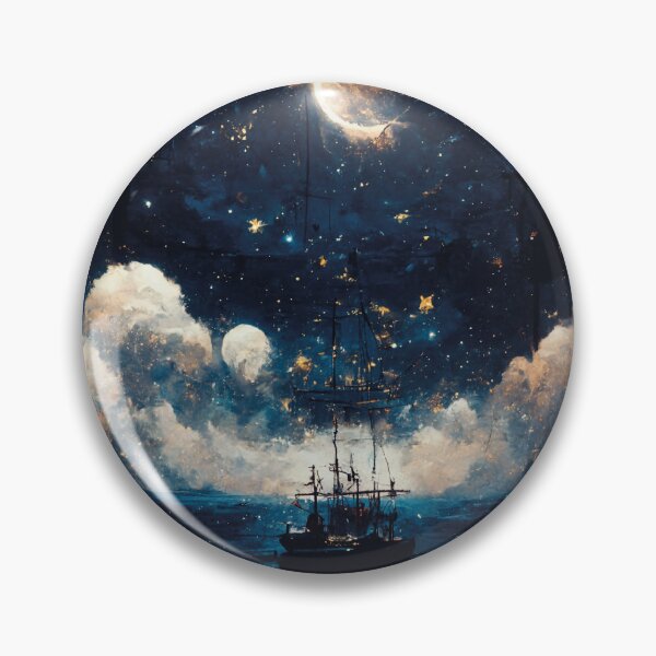 Item preview, Starry Night at Sea designed and sold by CleverboyDsgns.
