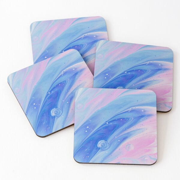 Item preview, Aesthetic Blue and Pink Marble Texture designed and sold by cerenalkan.