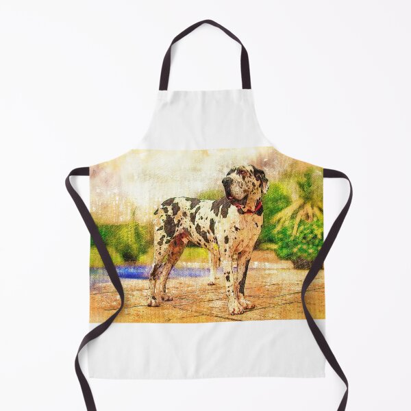 Item preview, Harlequin Great Dane - digital painting designed and sold by NickoPrints.