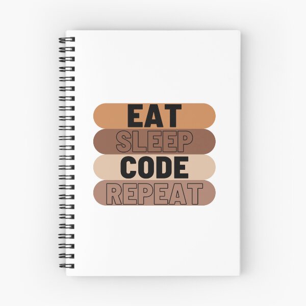 Item preview, Eat Sleep Code Repeat designed and sold by CakmakShop.