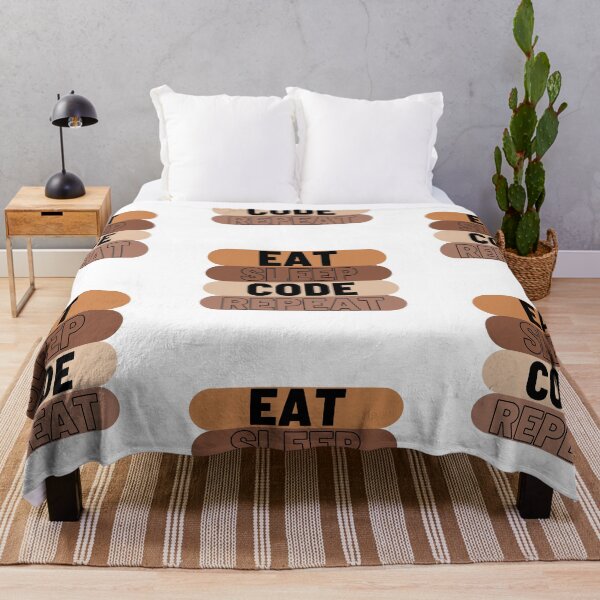 Item preview, Eat Sleep Code Repeat designed and sold by CakmakShop.