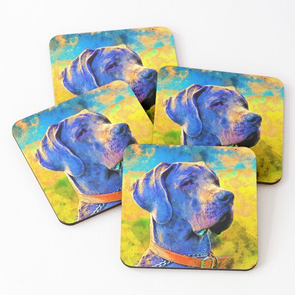 Item preview, Great Dane portrait - digital painting with a vintage look designed and sold by NickoPrints.