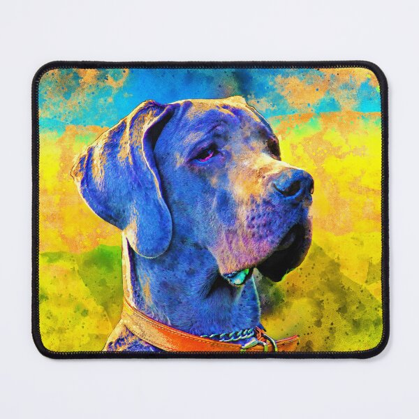 Item preview, Great Dane portrait - digital painting with a vintage look designed and sold by NickoPrints.