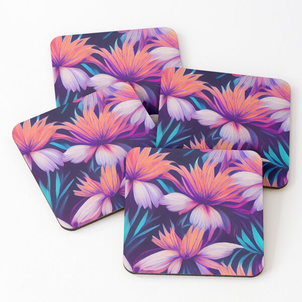 Item preview, Tropical Flowers Pattern designed and sold by ailuanni.