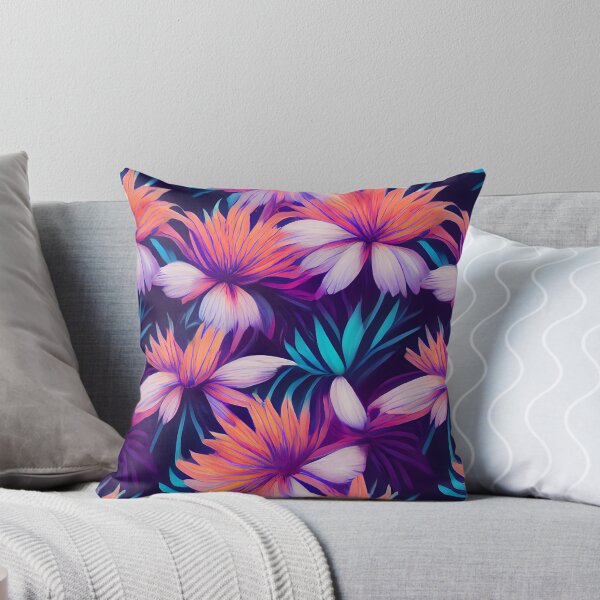 Item preview, Tropical Flowers Pattern designed and sold by ailuanni.