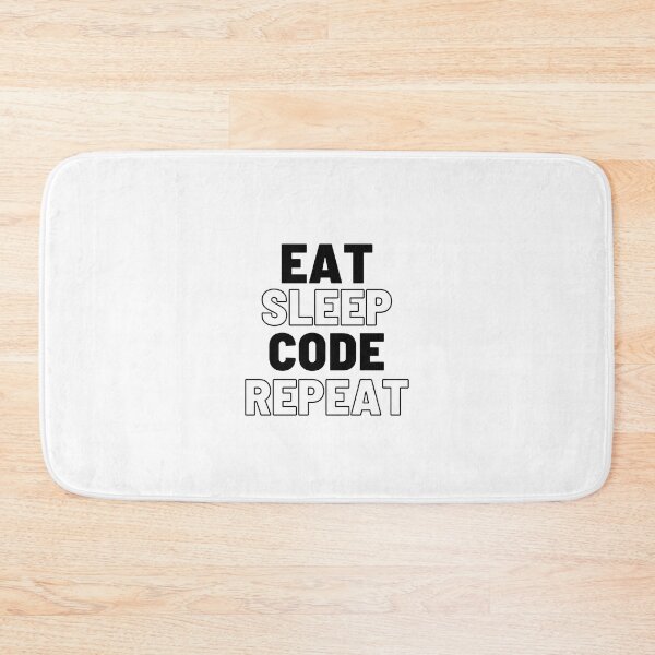 Item preview, Eat Sleep Code Repeat designed and sold by CakmakShop.