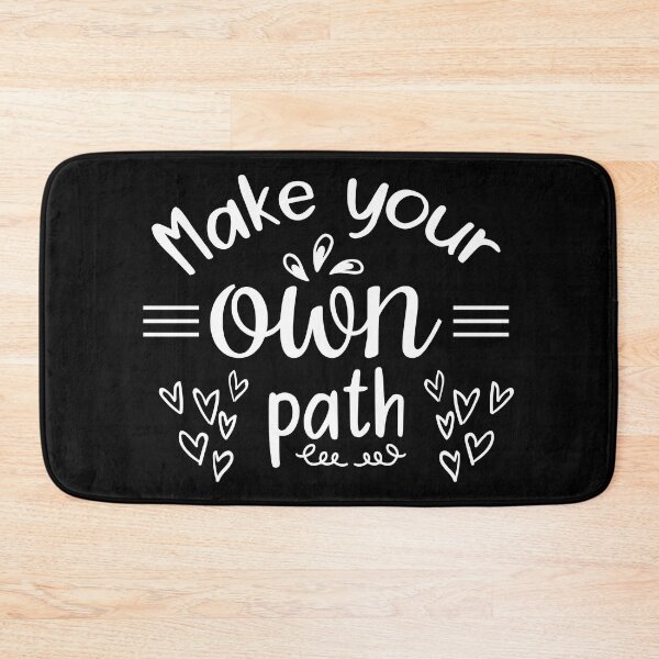 Item preview, Make Your Own Path Quote designed and sold by BlueZenStudio.