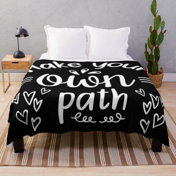 Item preview, Make Your Own Path Quote designed and sold by BlueZenStudio.