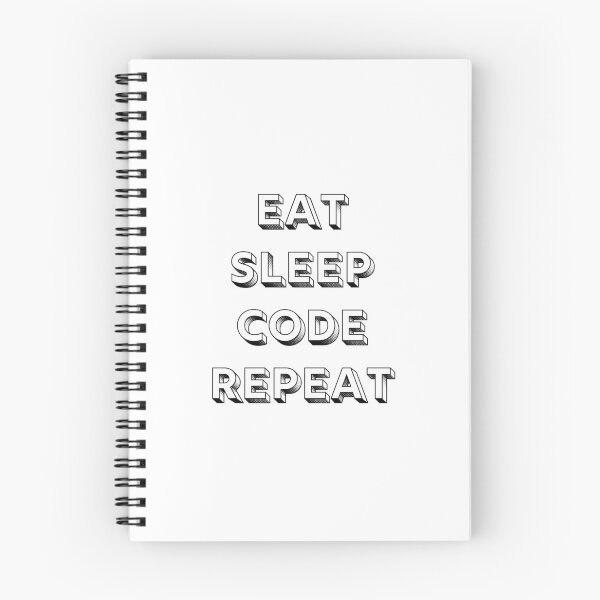 Item preview, Eat Sleep Code Repeat designed and sold by CakmakShop.