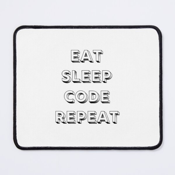 Item preview, Eat Sleep Code Repeat designed and sold by CakmakShop.