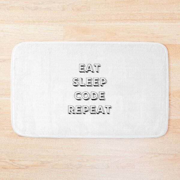 Item preview, Eat Sleep Code Repeat designed and sold by CakmakShop.
