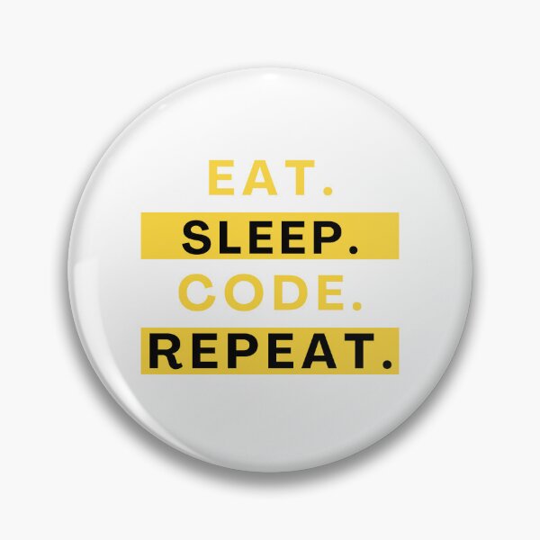 Item preview, Eat Sleep Code Repeat designed and sold by CakmakShop.