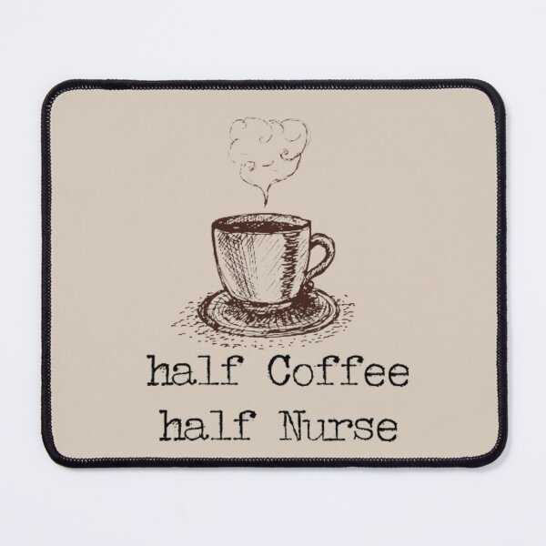 Item preview, Half Coffee Half Nurse - French Expresso designed and sold by The Trend Shopl.