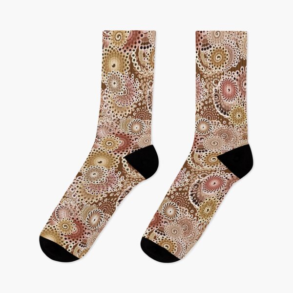 Item preview, Fractal Swirl Pattern, Brown, Tan and Beige   designed and sold by Marymarice.