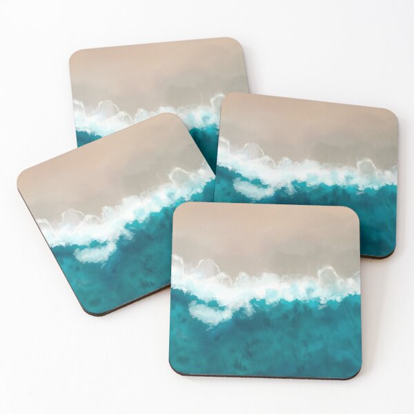 Item preview, Malibu Seascape designed and sold by SplatterMarks.