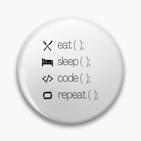 Artikelvorschau, Eat Sleep Code Wiederholen entworfen und verkauft von CakmakShop.