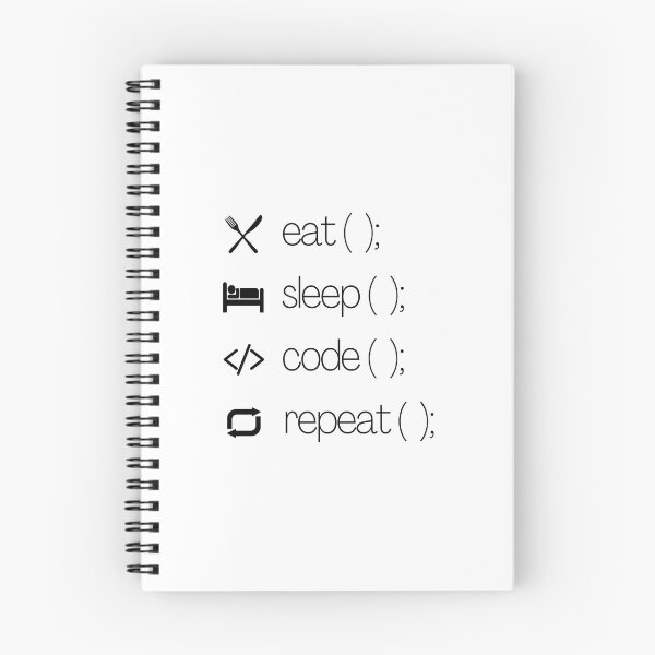 Item preview, Eat Sleep Code Repeat designed and sold by CakmakShop.