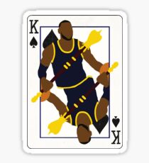 Pegatina Rey de Picas Lebron