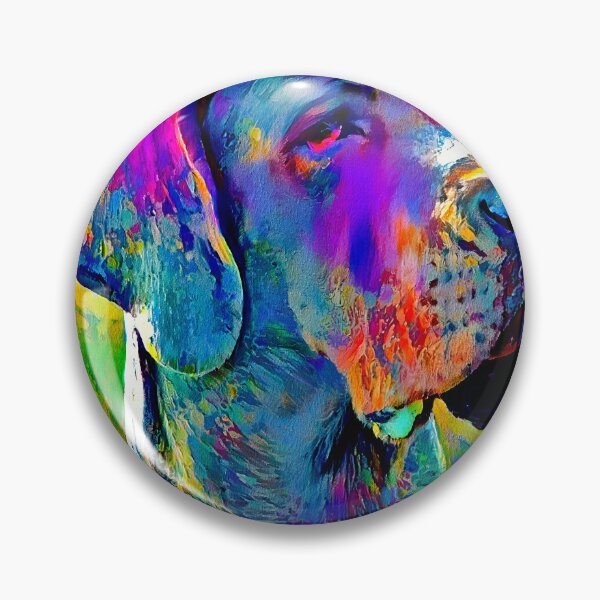 Item preview, Colorful Great Dane portrait - digital painting designed and sold by NickoPrints.