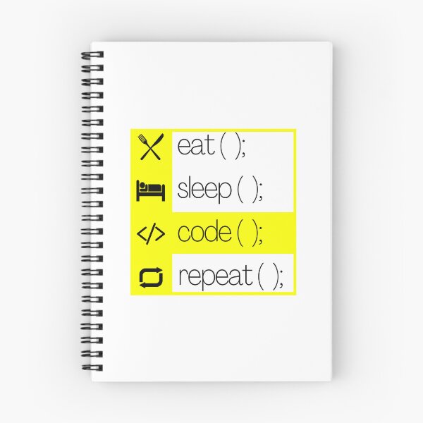 Item preview, Eat Sleep Code Repeat designed and sold by CakmakShop.