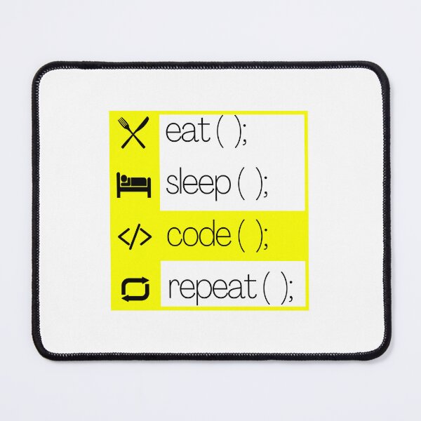 Item preview, Eat Sleep Code Repeat designed and sold by CakmakShop.