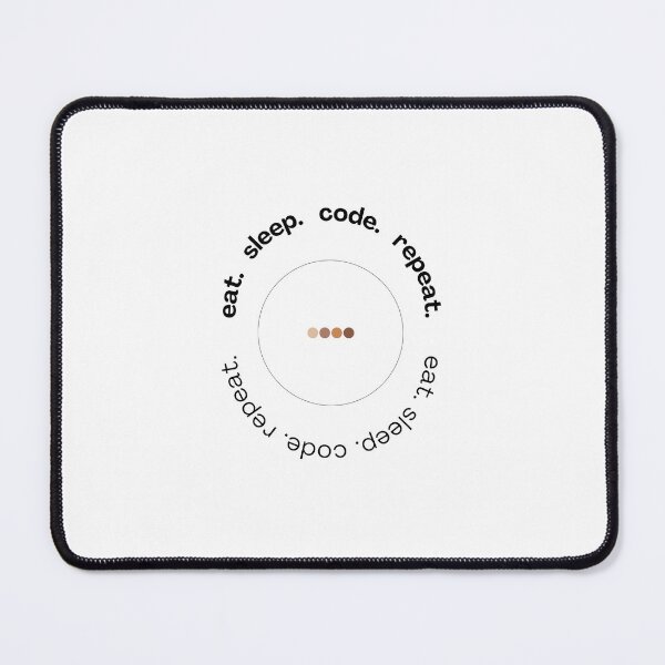 Item preview, Eat Sleep Code Repeat designed and sold by CakmakShop.