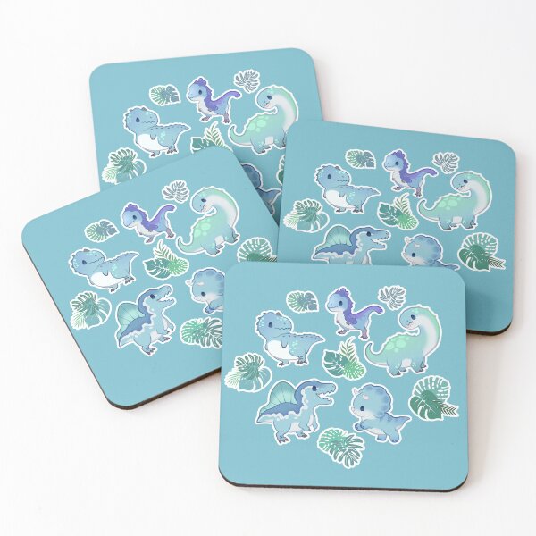 Item preview, Blue Dinosaurs designed and sold by Kalan Tix.