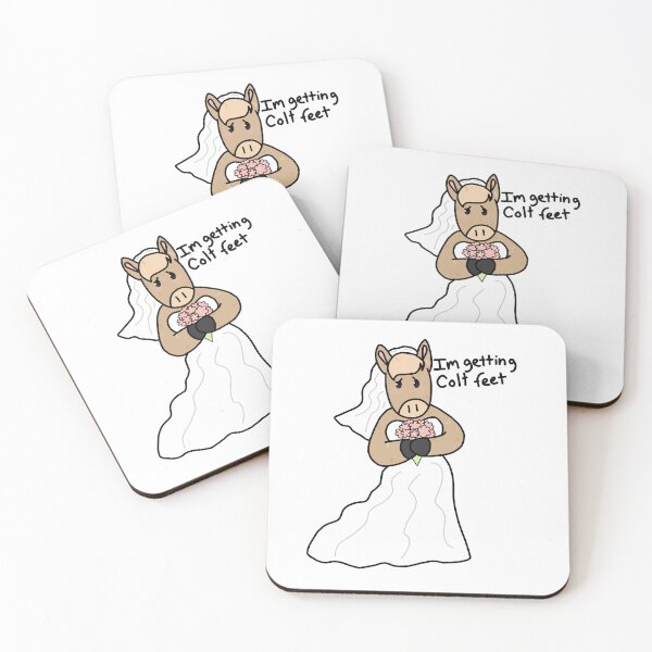 Item preview, I'm Getting Colt Feet - Horse Pun designed and sold by thepunchypoodle.