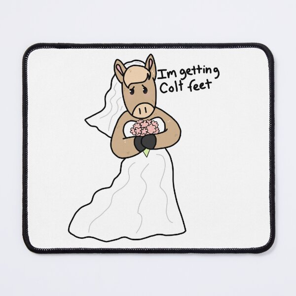 Item preview, I'm Getting Colt Feet - Horse Pun designed and sold by thepunchypoodle.