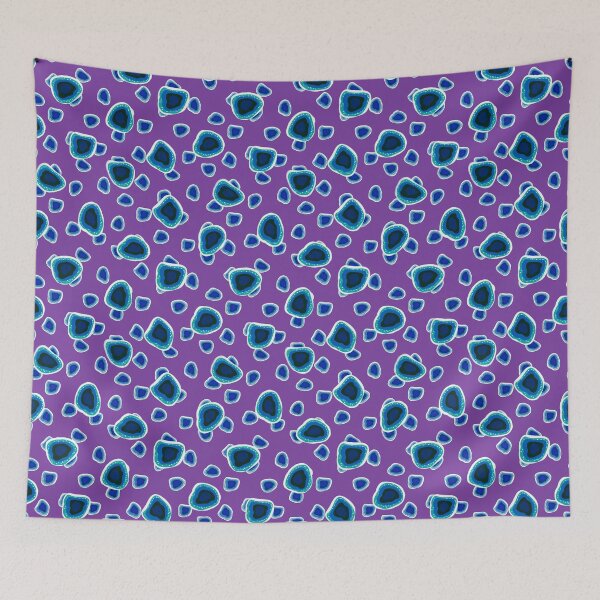 Item preview, Abstract purple pattern designed and sold by stavina.