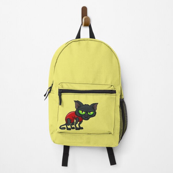 Item preview, Surly Black Cat with Green Eyes in a Tight Red Onesie designed and sold by Calipygian.