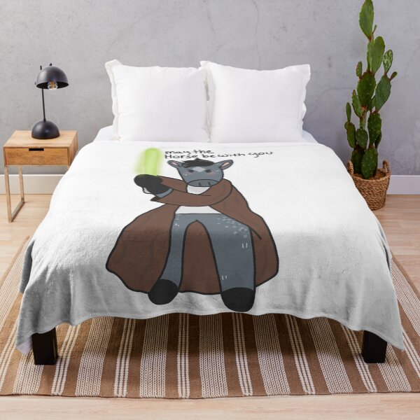 Item preview, May The Horse Be With You - Horse Pun designed and sold by thepunchypoodle.