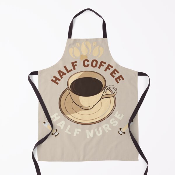 Artikelvorschau, Half Coffee Half Nurse - Kaffee macht alles möglich entworfen und verkauft von The Trend Shopl.