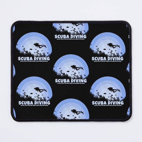 Item preview, Scuba Diver The Sky Is Not The Limit Scuba Diving designed and sold by RomanStowell.