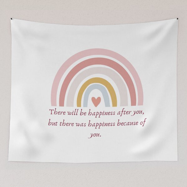 Item preview, Happiness after you | white and pink designed and sold by BloompodDesigns.