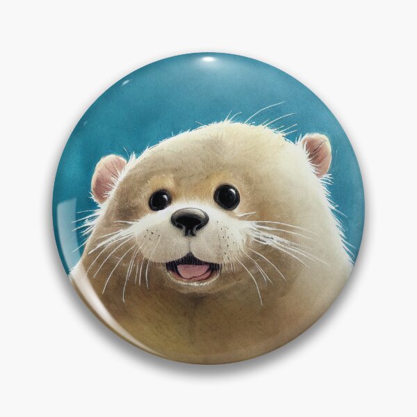 Item preview, Celvin the otter designed and sold by Pathophsiologic.