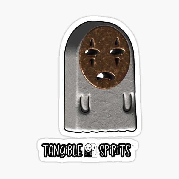 Tangible Spirits™ ~ Rice Paper & Copper Foil Muse of Tragedy Sticker
