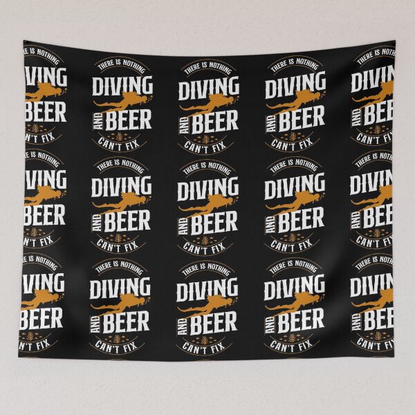 Item preview, Scuba Diver There Is Nothing Diving & Beer Can't Fix designed and sold by RomanStowell.