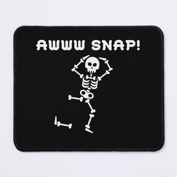 Item preview, Aww...snap, funny halloween skeleton design designed and sold by reka88.