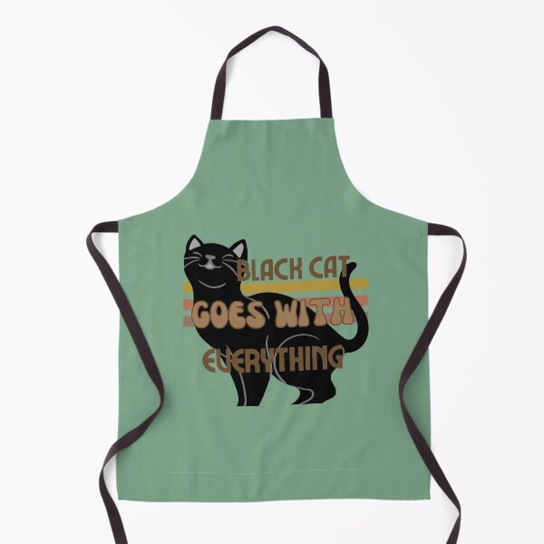 Item preview, Black cat goes with everything, designed and sold by sarantis.