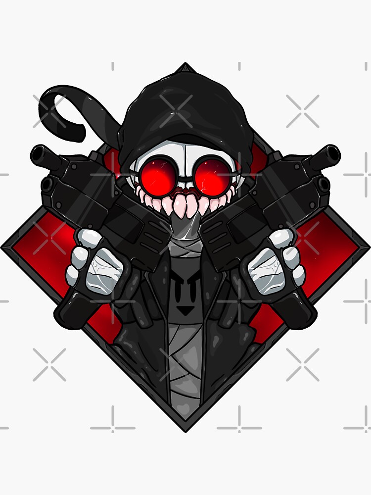 madness combat - hank  Sticker for Sale by SunShineAr