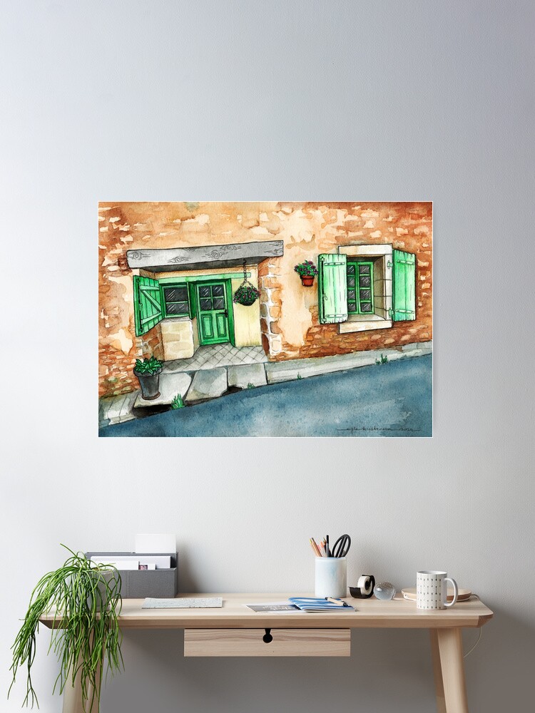 Montbrun, France Poster