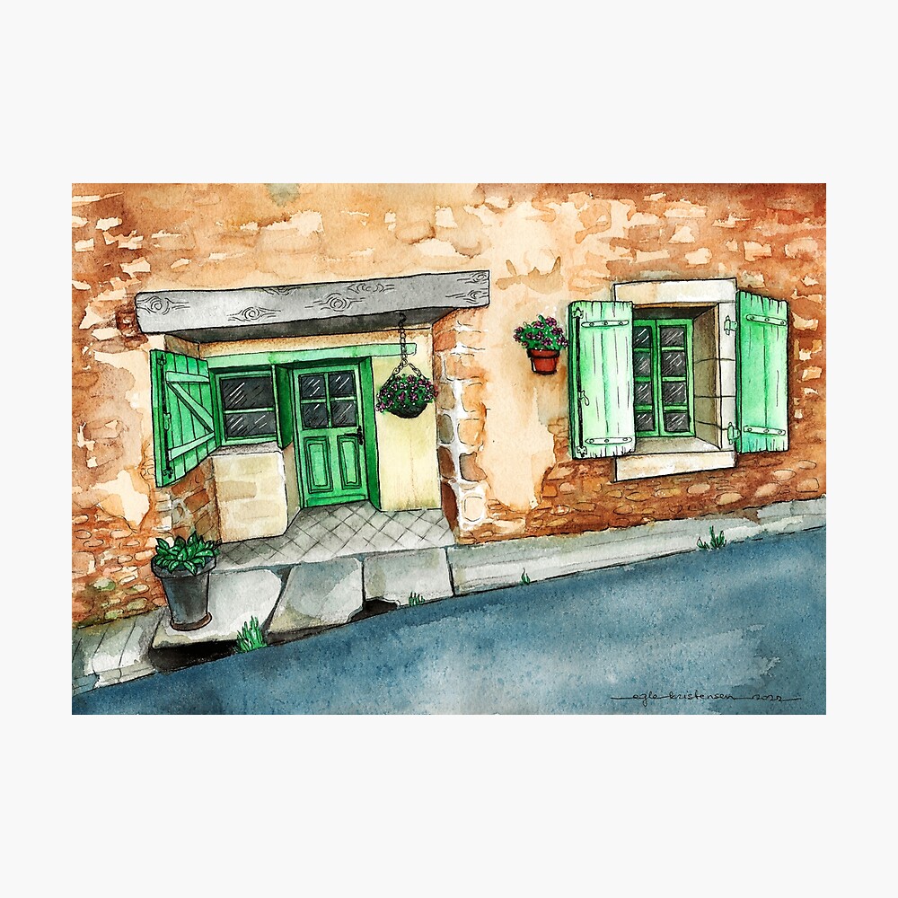 Montbrun, France Poster