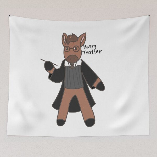 Item preview, Harry Trotter - Horse Pun designed and sold by thepunchypoodle.