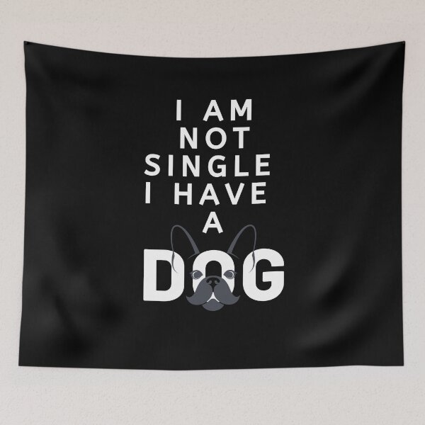 Item preview, I'm not single I have a dog Essential T-Shirt designed and sold by YouSsefHN05.