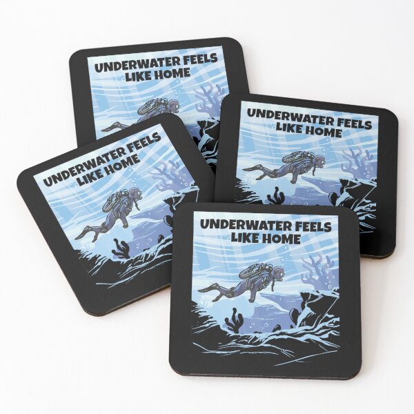 Item preview, Scuba Diver Underwater Feels Like Home Scuba Diving designed and sold by RomanStowell.