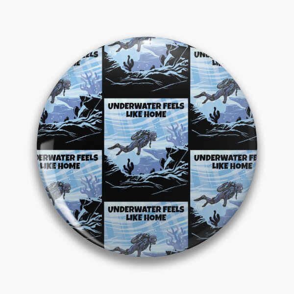 Item preview, Scuba Diver Underwater Feels Like Home Scuba Diving designed and sold by RomanStowell.
